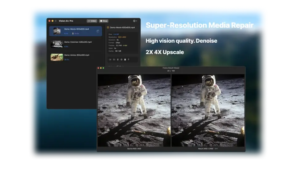 Vision AI+ Application Screenshot